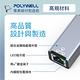 POLYWELL USB3.0 Type-C/USB-A轉RJ45 1G 外接網卡 product thumbnail 5