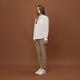 GIORDANO 女裝防潑水日常機能長褲 All Day Pants系列 - 18 卡其色 product thumbnail 7