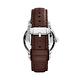 FOSSIL TOWNSMAN 皮革自動男錶-黑棕色 約44mm ME3061 product thumbnail 5