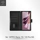 Metal-Slim OPPO Reno 10 / 10 Pro 5G 雙料撞色前扣磁吸內層卡夾皮套 product thumbnail 4