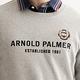 Arnold Palmer -男裝-經典英文刺繡設計圓領大學T-灰色 product thumbnail 3