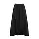 OUWEY歐薇 鬆緊腰特殊造型兩穿縲縈寬鬆褲裙(黑色；S-L)3232066605 product thumbnail 5
