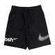Nike 短褲 NSW Shorts 男款 經典黑 寬鬆 休閒 棉質 寬鬆 褲子 DX6310-010 product thumbnail 2