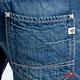 女款 Boy Firend Jeans 系列-女用中低腰3D八分反摺褲-藍 product thumbnail 10