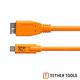 Tether Tools CUC3315-ORG Pro傳輸線USB-C 轉 product thumbnail 2