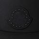 MONCLER BASEBALL CAP 經典品牌 LOGO 圖騰棉質棒球帽(黑色系) product thumbnail 7
