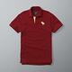 AF a&f Abercrombie & Fitch 短袖 POLO 紅色 185 product thumbnail 2