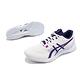 Asics 排球鞋 GEL-Tactic 男鞋 白 藍 紫 羽桌球 室內運動鞋 亞瑟膠 亞瑟士 1073A051103 product thumbnail 9