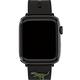 COACH Apple Watch 錶帶 42/44/45mm 適用 矽膠錶帶 送禮首選- 黑x小恐龍(不含手錶) product thumbnail 2