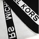 MICHAEL KORS 品牌Logo圍巾+保暖帽子兩件式禮盒組(黑色) product thumbnail 4