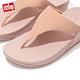 【FitFlop】LULU TOE-POST SANDALS 經典夾腳涼鞋-女(米色/蜜黃色) product thumbnail 5