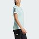 Adidas Club Tee [IA8354] 女 網球 短袖 上衣 亞洲版 運動 訓練 吸濕排汗 透氣 蒂芬妮綠 product thumbnail 2