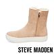 STEVE MADDEN-GARRSON毛絨厚底金拉鍊短靴-絨棕 product thumbnail 4