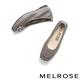 平底鞋 MELROSE 美樂斯 沉穩典雅造型釦牛皮方頭平底鞋－可可 product thumbnail 5