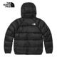 【The North Face 官方旗艦】北面女款黑色防風防潑水連帽羽絨外套｜7QVVJK3 product thumbnail 2