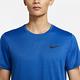 Nike NP DF HPR DRY TOP SS 男短袖上衣 藍-CZ1182492 product thumbnail 4