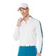 【Lynx Golf】首爾高桿風格！男款合身版吸溼排汗抗UV左肩造型配布剪接長袖立領POLO衫(二色) product thumbnail 3