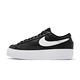 Nike 休閒鞋 Blazer Low Platform 女鞋 經典款 厚底 增高 異材質拼接 舒適穿搭 黑白 DJ0292-001 product thumbnail 3