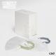 【CSD】中衛醫療口罩-成人立體-3D Simply White SS24 彩色耳帶編織款-若芽綠、露草藍(30片/盒) product thumbnail 3