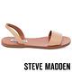 STEVE MADDEN-ALINAI-真皮素面一字帶涼鞋-藕色 product thumbnail 2