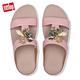 FitFlop FINO UNDER THE SEA SLIDES H型設計涼鞋-女(柔和粉) product thumbnail 4