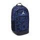 Nike 後背包 Jordan Backpack 藍 黑 15吋 多夾層 雙肩包 肩背包 背包 JD2423003AD-002 product thumbnail 2