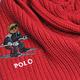 RALPH LAUREN POLO 滑雪小熊刺繡LOGO素面混羊毛圍巾(紅色系) product thumbnail 4