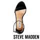 STEVE MADDEN-DECLAIR 一字窄版繞踝粗高跟涼鞋-黑色 product thumbnail 6