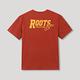Roots 男裝- T恤俱樂部系列 田徑元素短袖T恤-紅赭色 product thumbnail 3