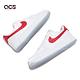 Nike 休閒鞋 Wmns Air Force 1 07 ESS SNKR 白 紅 女鞋 AF1 冰底 DX6541-100 product thumbnail 7