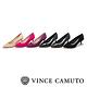 Vince Camuto 首選小羊皮素面高跟鞋-絨紫 product thumbnail 7