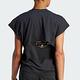 Adidas TI Logo T 女款 黑色 透氣 鏤空 運動 訓練 上衣 短袖 HY9258 product thumbnail 3