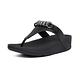 FitFlop LOTTIE CHAIN TOE-THONGS 復古鎖鏈裝飾夾腳涼鞋-女(靓黑色) product thumbnail 2