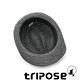 tripose 經典微旅-100%手工Raffia紳士遮陽草帽-單色-帽簷-5cm(灰色) product thumbnail 3