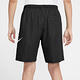 Nike 短褲 Club Shorts 男款 黑 白 梭織 抽繩 棉褲 FN3304-010 product thumbnail 5