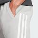 Adidas M FI 3S PT [IR9203] 男 長褲 錐形褲 運動 休閒 復古 舒適 棉質 灰白 product thumbnail 5
