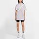 Nike 短袖上衣 NSW Essential Dress 女款 淡紫色 長版上衣 洋裝 基本款 休閒 短T CJ2243-511 product thumbnail 9