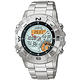 CASIO 全方位競速雙顯鋼帶錶(AMW-704D-7A)-白/44mm product thumbnail 2