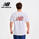 【New Balance】 NB書櫃插畫短袖上衣_男性_白色_MT41586WT product thumbnail 9