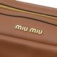 MIU MIU Grace Lux 手提兩用圓筒包(咖/大) product thumbnail 6