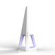 Mdovia 巴黎鐵塔造型 無線夜燈吸塵器 晶透白 product thumbnail 4