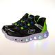 SKECHERS 男童系列 燈鞋 瞬穿舒適科技 HYPNO-FLASH 2.0 - 403843LBKLM product thumbnail 9