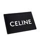 CELINE 新款字母LOGO CELINE印花光滑小牛皮卡片夾 (黑色) product thumbnail 2