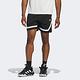 Adidas Pro Block Short IX1850 男 籃球褲 短褲 亞洲版 運動 訓練 吸濕排汗 黑白 product thumbnail 2