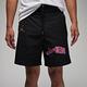 Nike 短褲 Jordan Shorts 男款 黑 抽繩 防潑水 運動褲 喬丹 大Logo FQ0361-010 product thumbnail 4