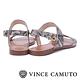 Vince Camuto 渡假休閒素色一字平底涼鞋-蛇紋 product thumbnail 4