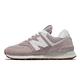 New Balance 休閒鞋 574 復古 經典款 女鞋 紐巴倫 N字鞋 麂皮 穿搭 緩震 紫 白 WL574PA2B product thumbnail 2