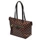 LV N41012 Iena PM系列Damier Ebene帆布牛皮飾邊手提/肩背包(小 product thumbnail 2