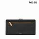 FOSSIL Harwell 真皮馬鞍釦中長夾-黑色 SL10032001 product thumbnail 5