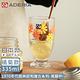 ADERIA 日本製昭和系列復古花朵高腳杯335ML product thumbnail 3